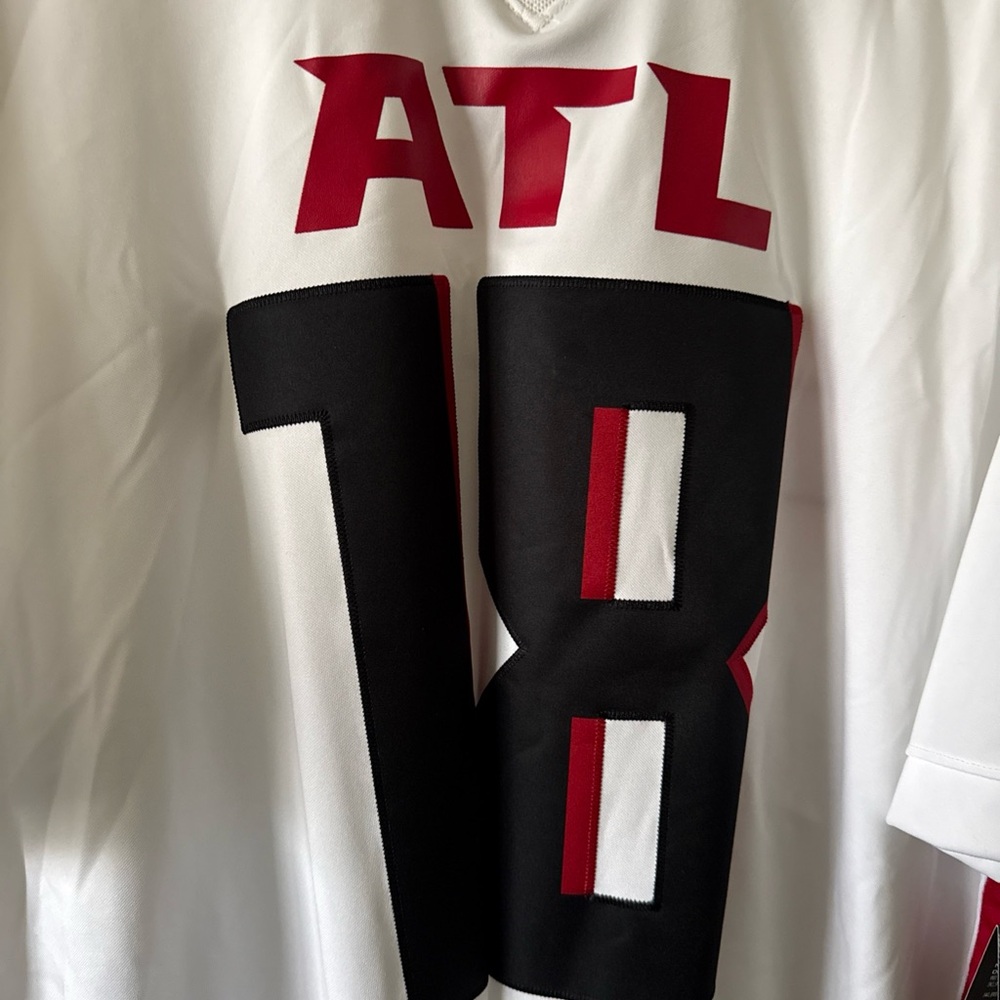 Men’s Nike Calvin Ridley #18 Atlanta Falcons Vapor Lmtd Jersey Sz 2XL NWT RARE - Picture 2 of 7
